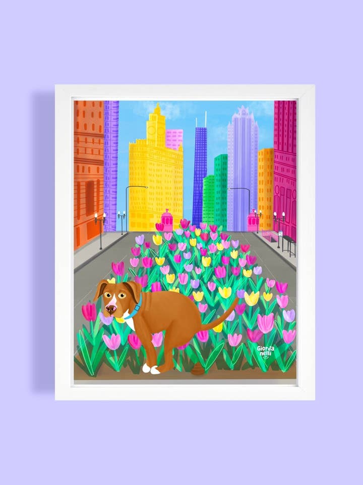 Chicago Dogs - O.G.: Spring for wholesale by Giordanelli Art