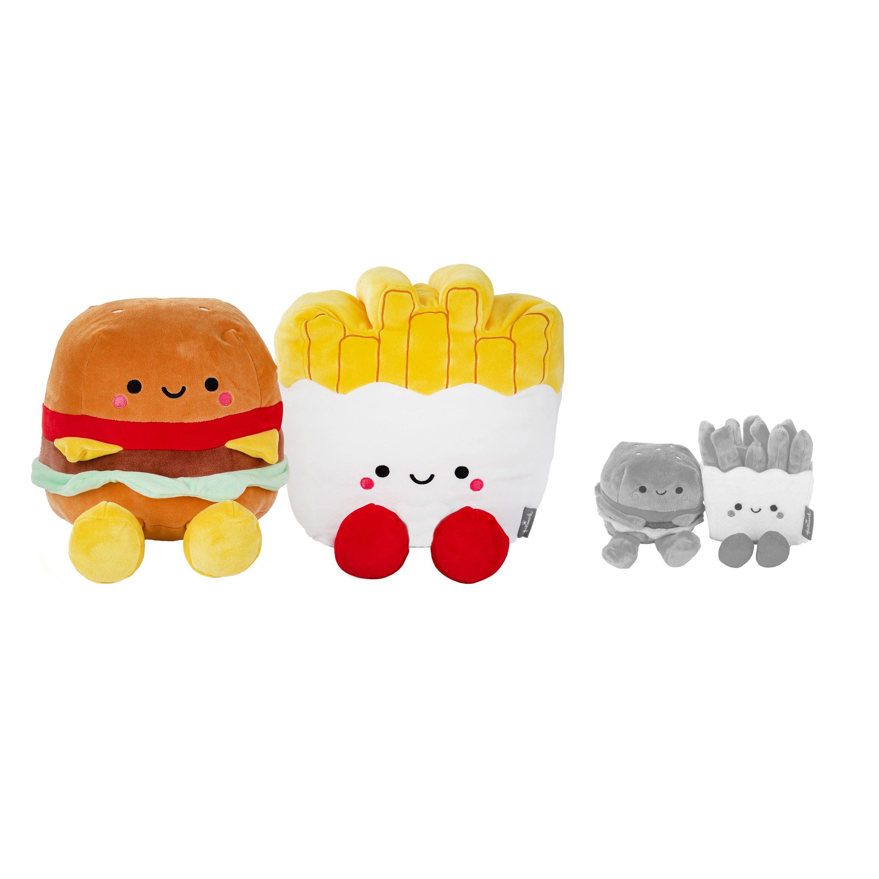 Hallmark – wholesale Stuffed/plush toy – Kids & baby – Better Together Jumbo Burger And Fries Magnetic Plush Pair1