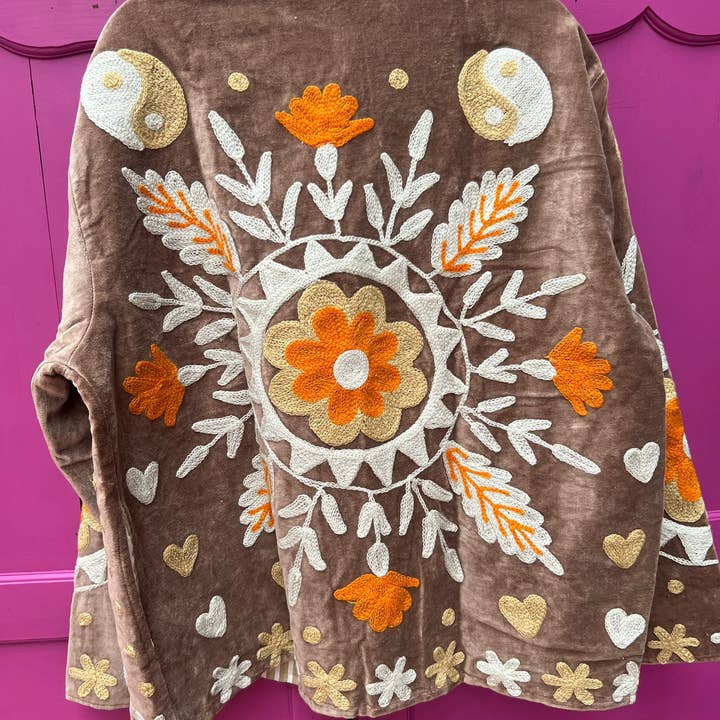 Velvet brown yingyang and other Purchase Wholesale fabric velvet. Free Returns & Net 60 Terms on Faire trending on Faire.