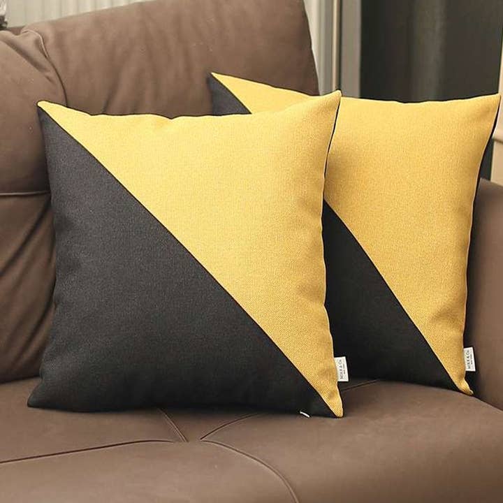 Conjunto de 2 almofadas decorativas jacquard Boho-Chic por atacado de MIKE & Co. NEW YORK