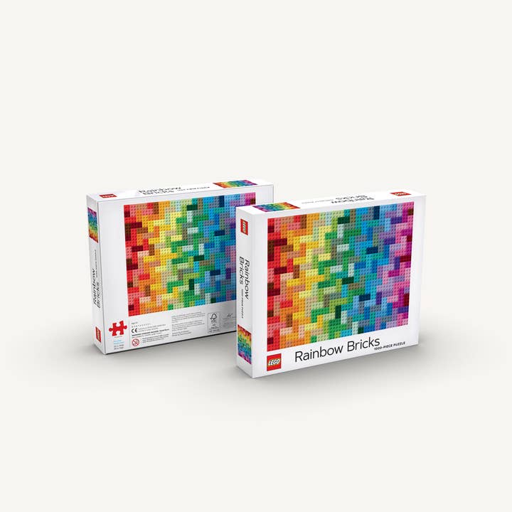 Chronicle Books - Wholesale Puzzle - Adult - LEGO Rainbow Bricks Puzzle7