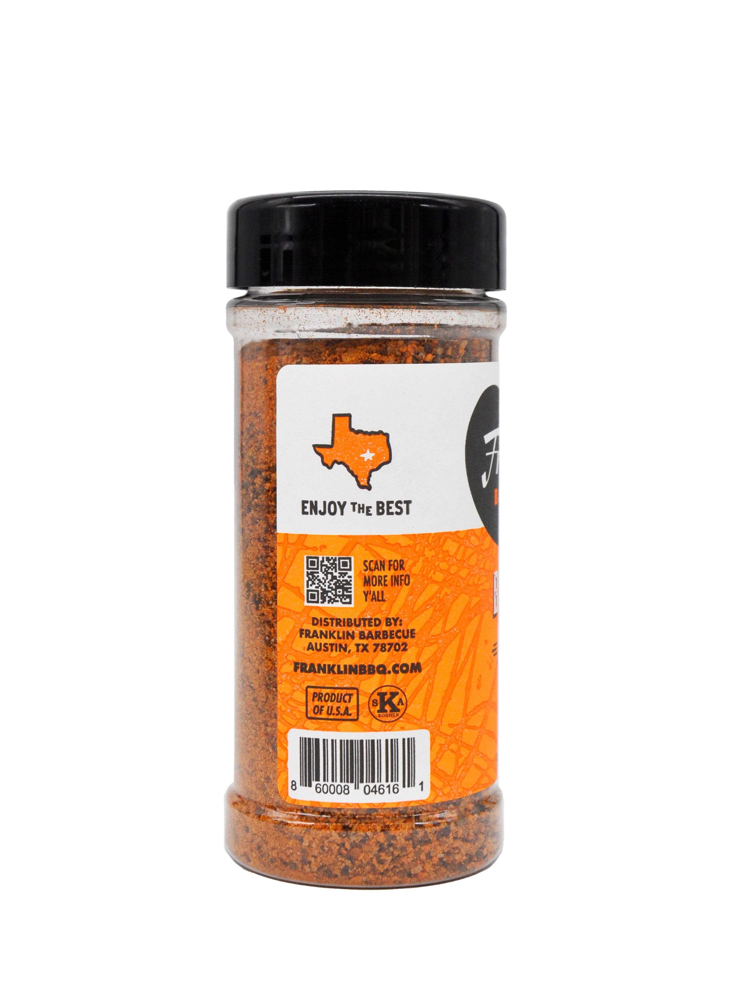 Franklin Barbecue - Wholesale Rub - Franklin Brisket Spice Rub - 6 oz Bottle1