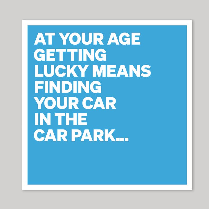 Getting Lucky Greeting Card for wholesale by Icon