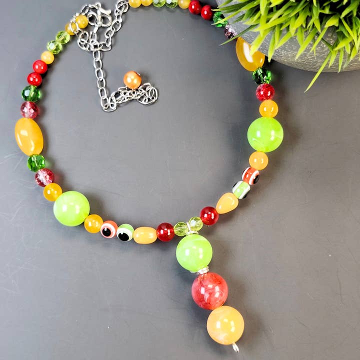 Toizan Jewelry – wholesale Pärlband/Pärlhalsband – Färgglad vår-sommar kvinnas halsband