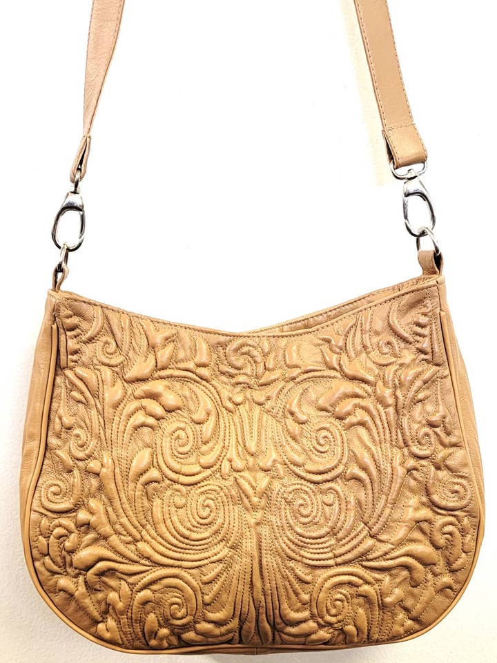 LEATHER HOBO 1823 L BLACK for wholesale by Ricki designs