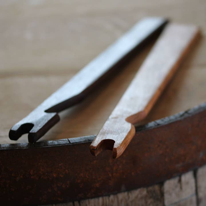 Wild Cherry Spoon co. - Vente Ustensile/gadget de cuisine - Grille de four à pousser, à tirer et à gratter, en bois dur3