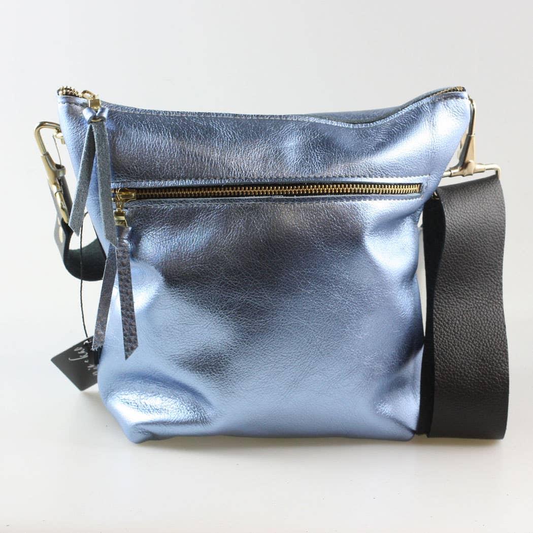 Zina Kao Exclusives - Wholesale Crossbody Bag - Women's - The Metallic Lakeshore Crossbody Bag - 3 sizes!27