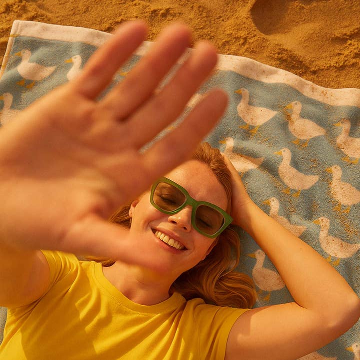 Anorak – wholesale Bath towel – Waddling Ducks Organic Cotton Towels