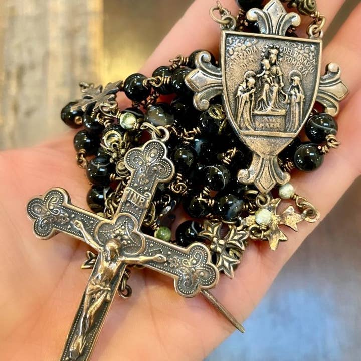 Seraphym - Wholesale Ketting met gebedskralen - GLORIE VAN GOD ERFSTUK ROZENKRANS