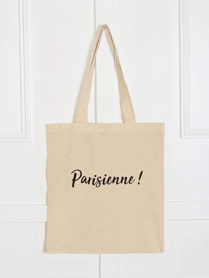 Parisian tote bag for wholesale by les bonheurs de sophie