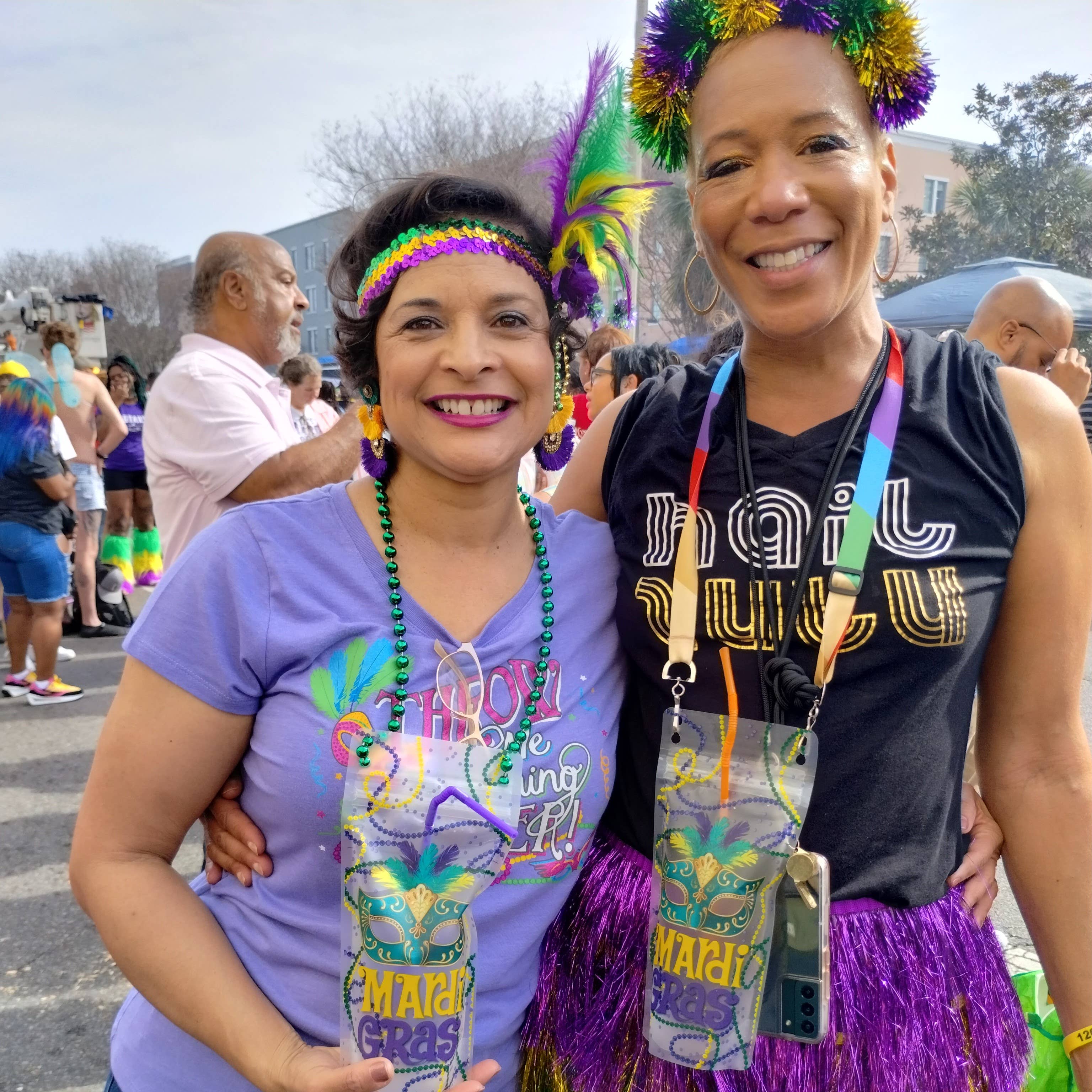 NeckSip - Wholesale Party Favor - Mardi Gras - Draagbare drinkzakjes (16 oz | 2-pack)21