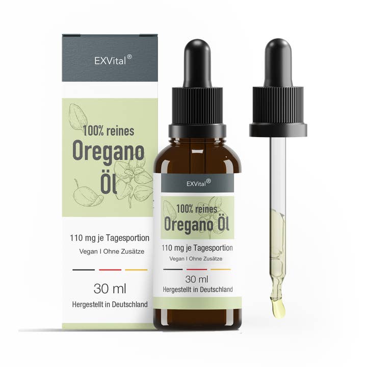 EXVital - Vente Supplément oral/vitamine - Huile d'origan avec 80 % de carvacrol0