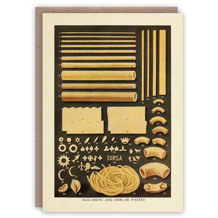 Pasta for wholesale by The Pattern Book