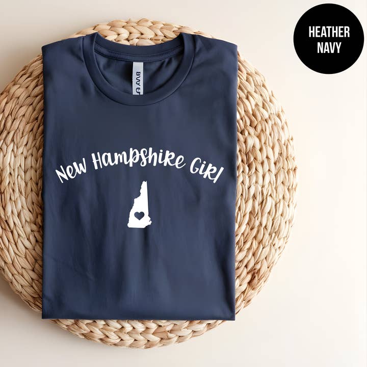 New Hampshire Meisje voor wholesale door The Shirt Republic