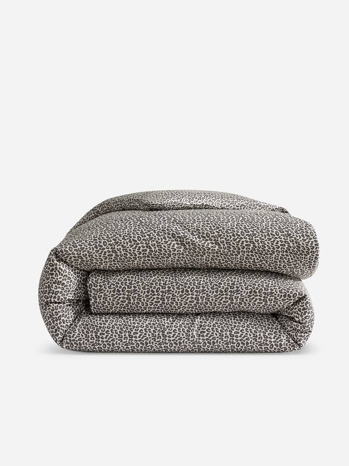 Silky Lyocell Leopard Print Duvet Cover for wholesale by Sunday Citizen