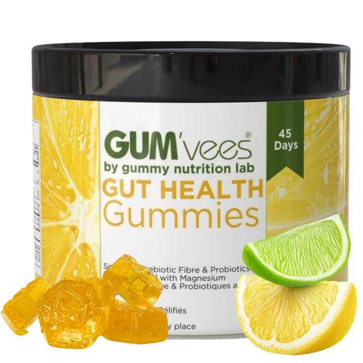 Gut Health Gummies - Jar of 90 Gummies for wholesale by GUM'vees