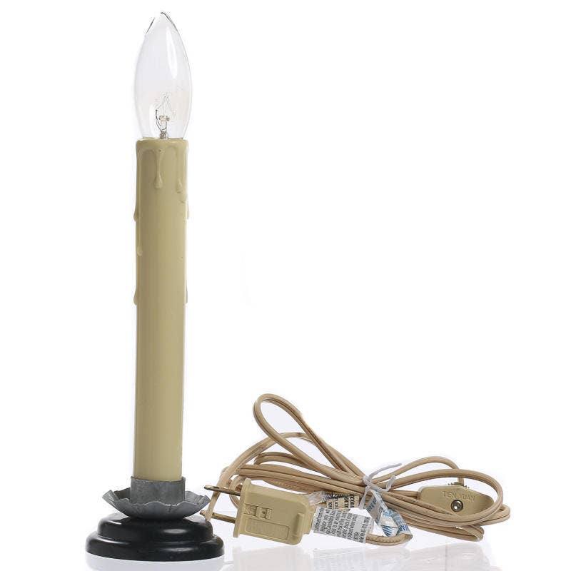 Factory Direct Craft - Wholesale Accent/Desk Lamp - Electric Primitive Welcome Candle Lamp2