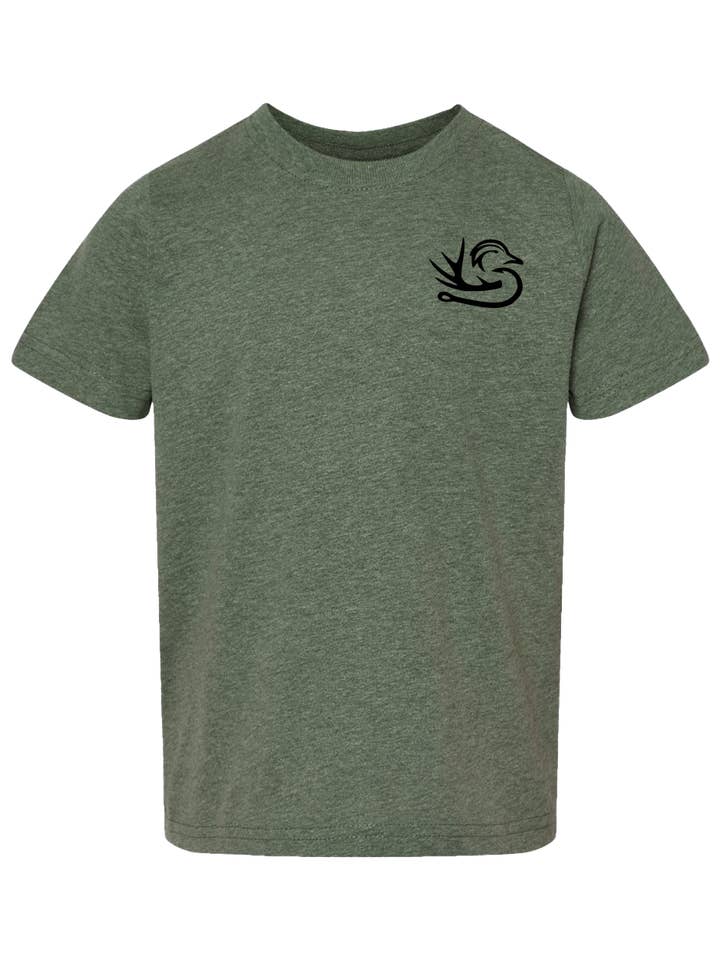 Southern Down Outfitters - Wholesale Screen-printed t-shirt – Kids - Mallard Duck Head Toddler Tee5