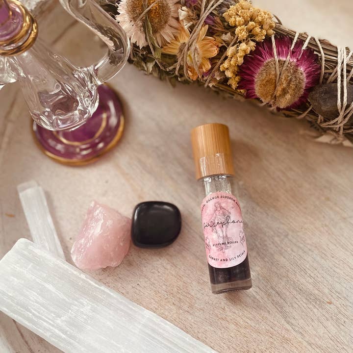 Sage & Stone Apothecary - Wholesale Roll-On Fragrance - Persephone Goddess Perfume Roller