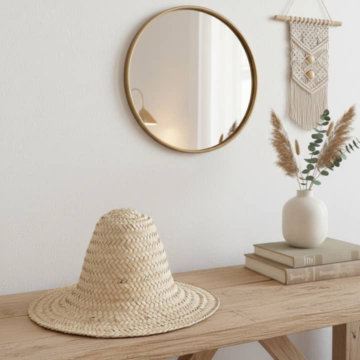 High crafty - Wholesale Straw Hat - Women's - Handwoven Palm Leaf Gardener Hat – Traditional Artisan Straw4