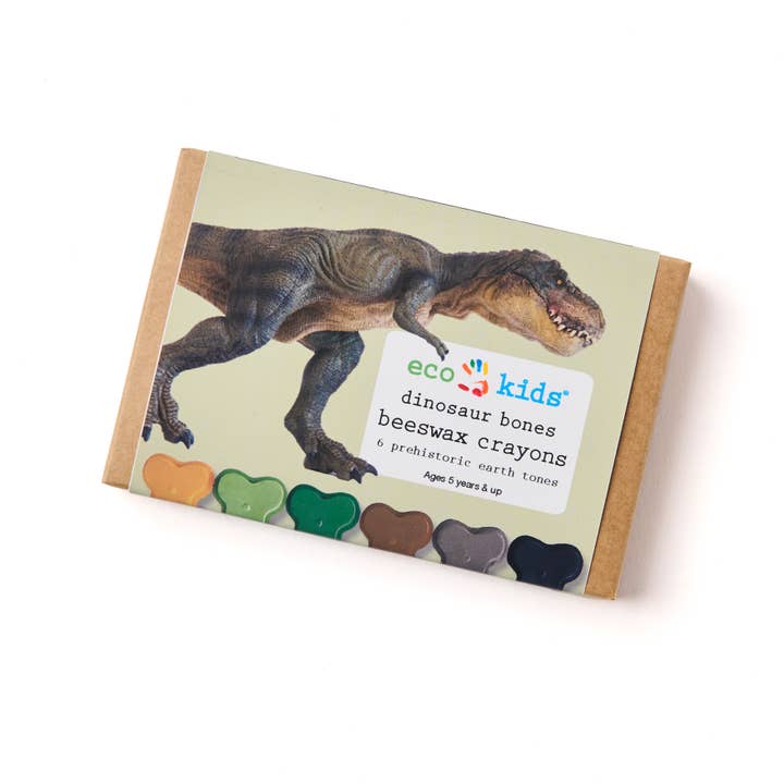 elseware unplug / eco-kids - Wholesale Crayons - Kids & Baby - Beeswax Crayons - Dinosaur Bone - 6 Eco-Friendly Colors1