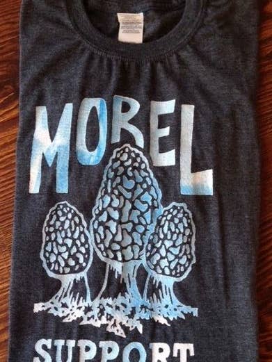 Morel Support - Artist Choice for wholesale by Taproot Tees