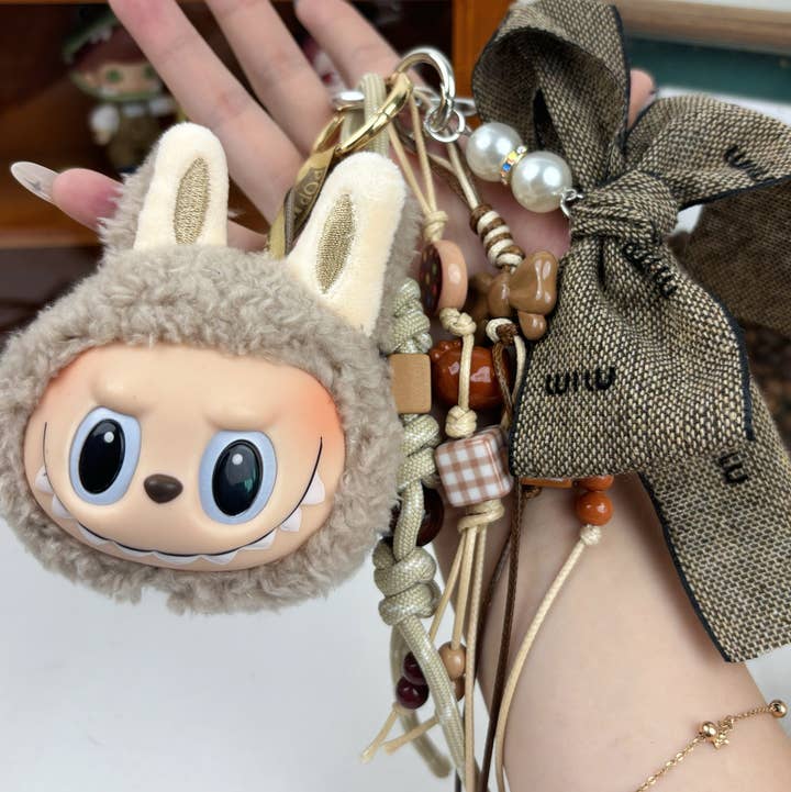 Lilyrosy（Duty free) - Wholesale Keychain - Women's - Hot-Selling La bubu Plush Keychain for Girls – Bag Charm25