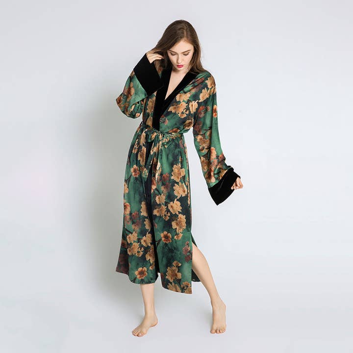 KIM+ONO - Wholesale Kimono - Women's - Azumi Long Kimono Wrap3
