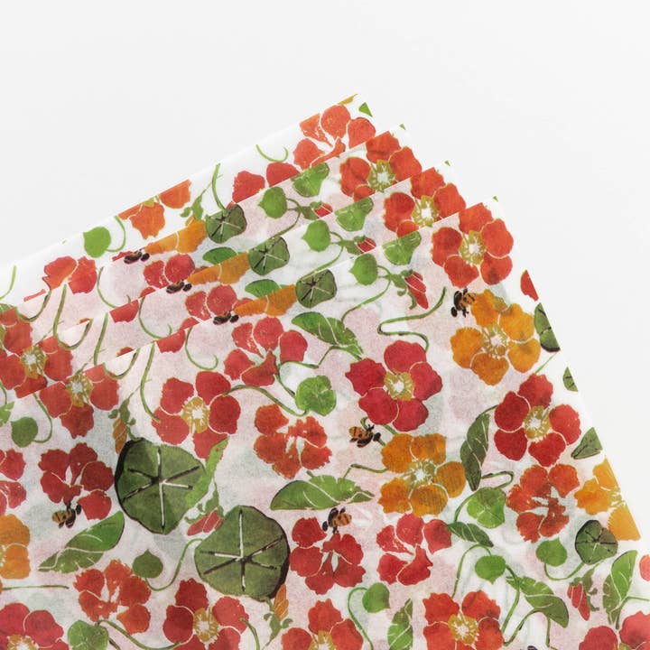 PRETTY FLOURS - Wholesale Tissue Paper - Tissue Paper - Nasturtium2