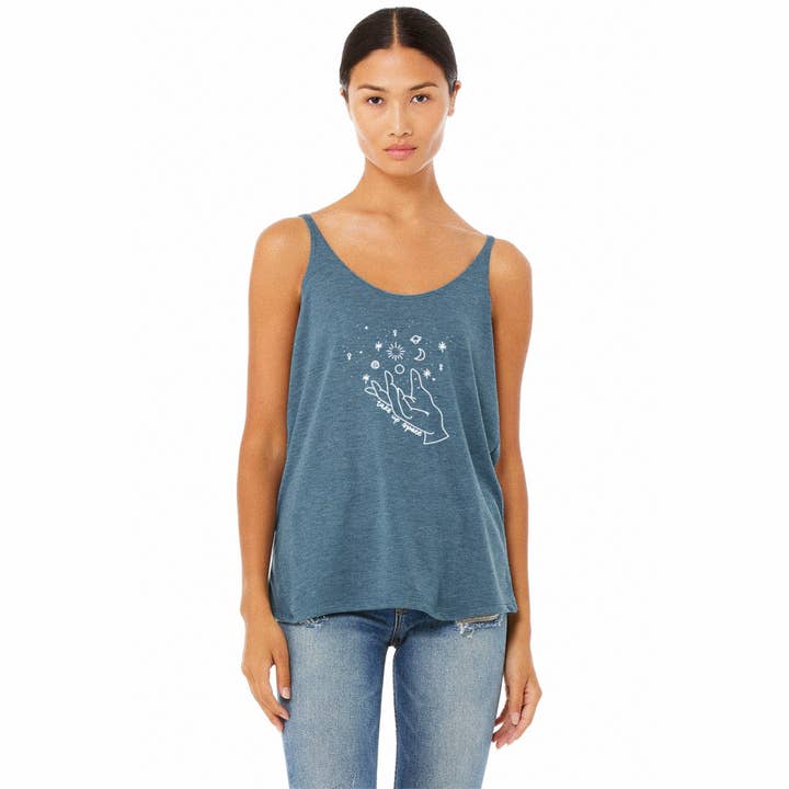 Ruimtetank opnemen (Deep Teal) voor wholesale door Vida + Wild