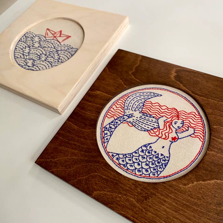 Modern Hoopla - Wholesale Embroidery/cross-stitch supplies - Modern Embroidery Hoop Frame for 6" Hoops1