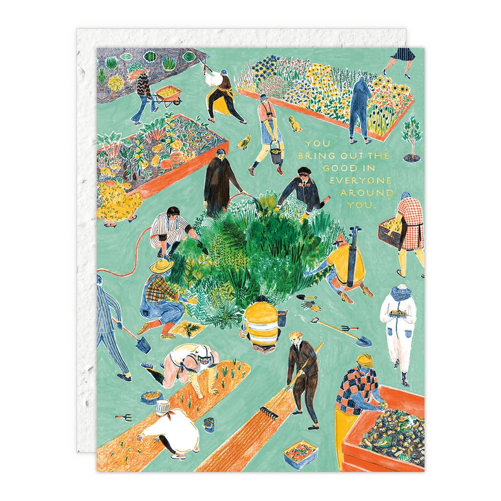 Seedlings - Wholesale Friendship Card - Compost - Love + Friendship Card1