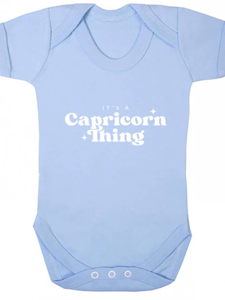 It's A Capricorn Thing Printed Baby Vest K2818 for wholesale by Illustrated Identity