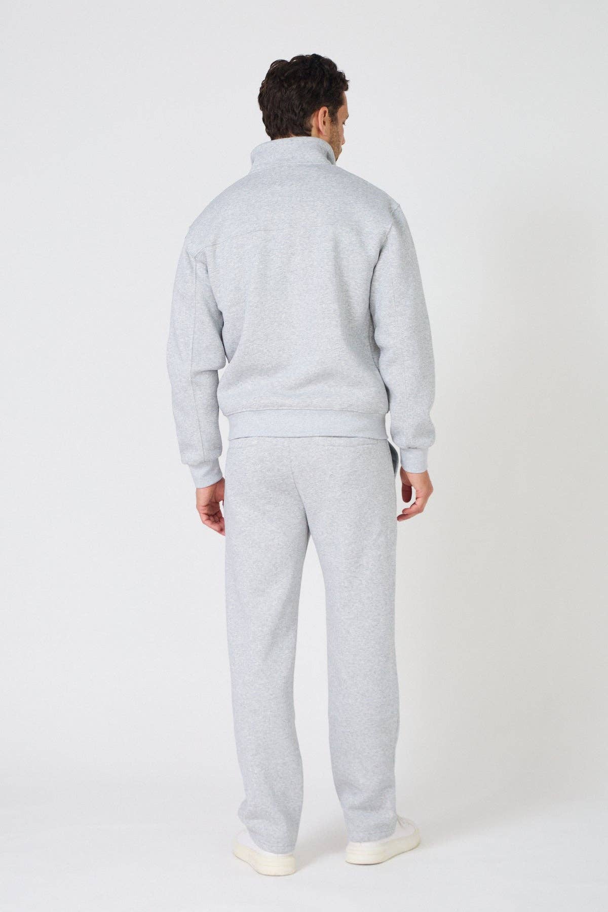 TOP MONDAY - Wholesale Tracksuit - Men's - Oversized Half-Zip Sweatshirt19