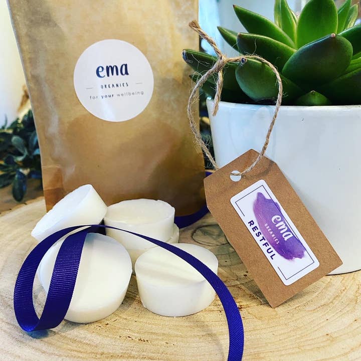Restful Wax Melt Bag of 6 for wholesale by EMA ORGANICS
