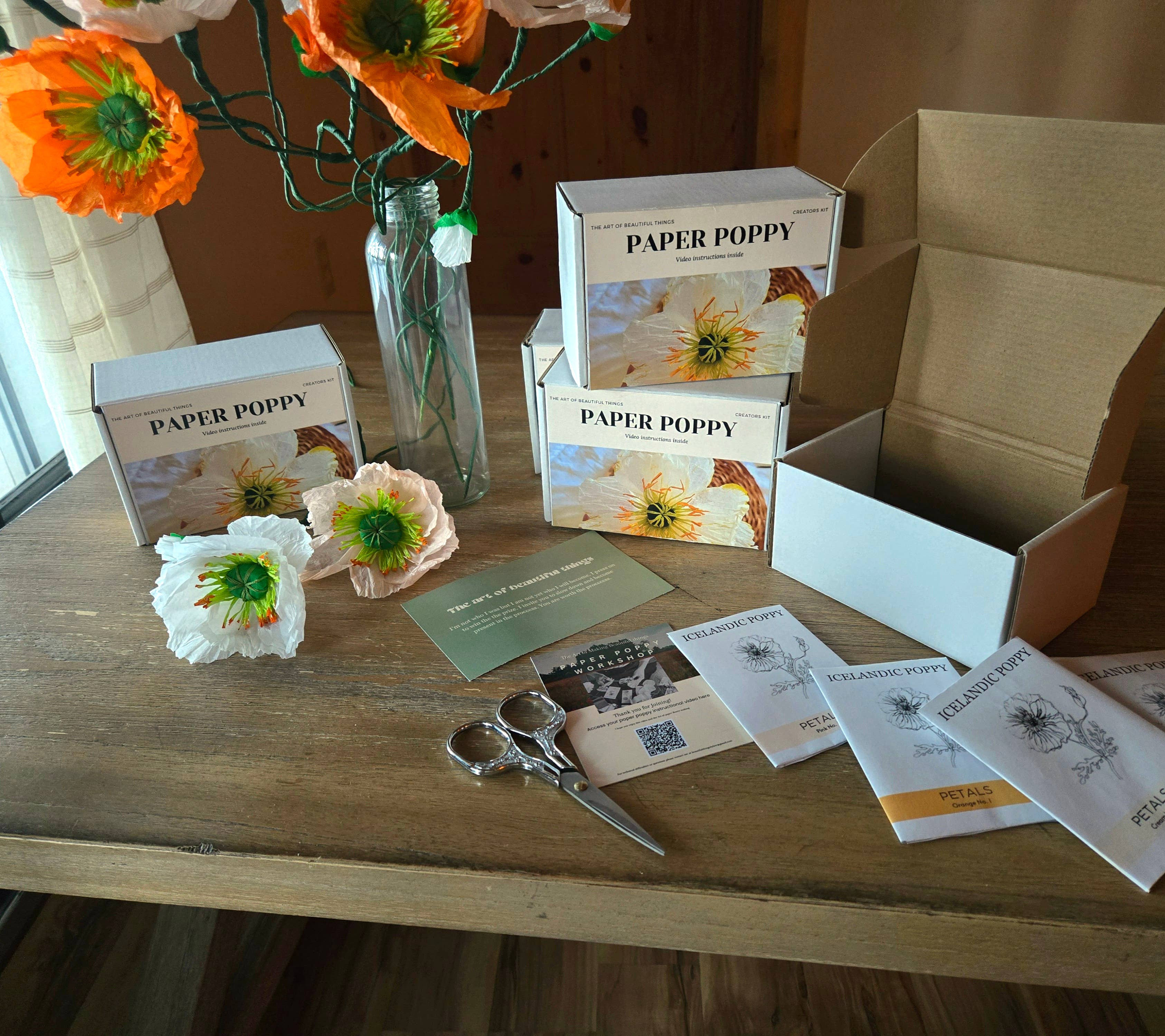 Beautiful Things By Bec - Wholesale DIY Craft Kit - Paper Flower Making Kit with video instructions 8