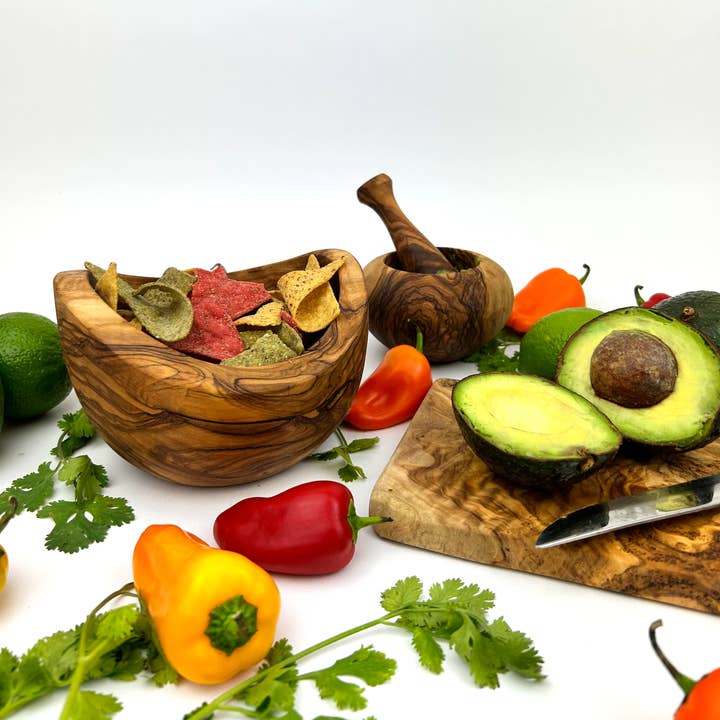 Natural OliveWood - Wholesale Serve Bowl - Rustic Olive Wood Small Bowl1
