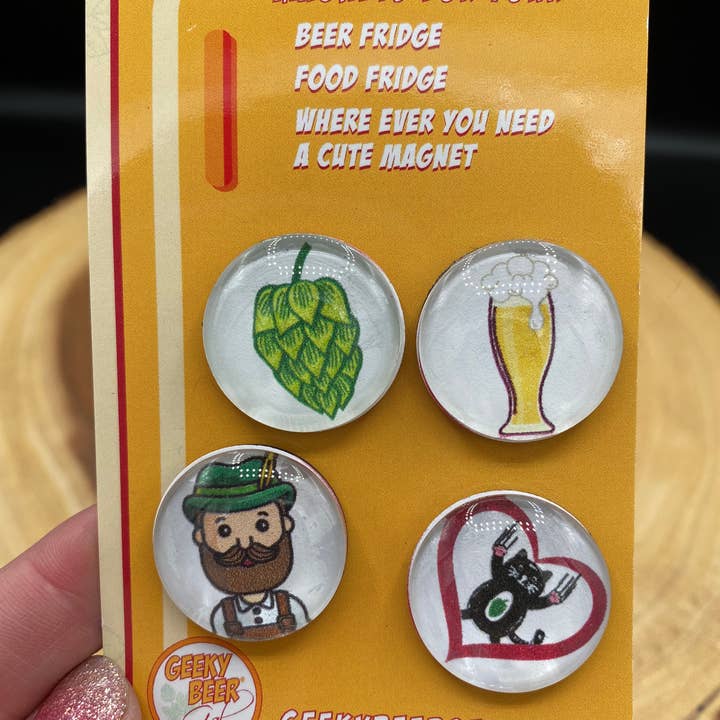 Ensembles d'aimants à bière grand pour la vente par GeekyBeerGal