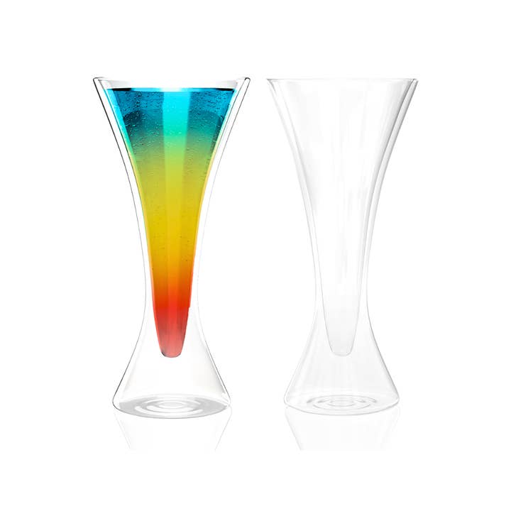 Lemonsoda - Wholesale Cocktail/Liquor Glass - Double Walled Cocktail Martini Glasses -7 fl. oz (1pc)