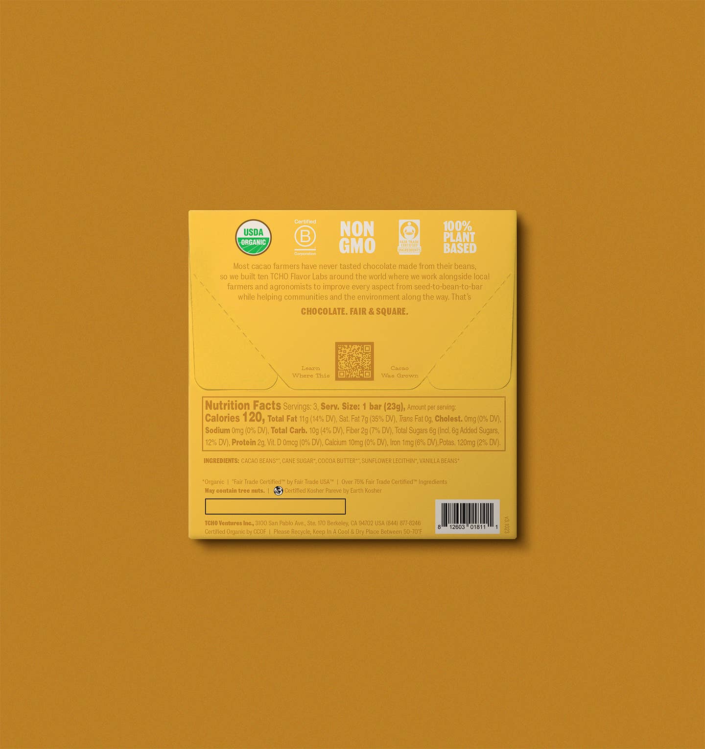 TCHO - Wholesale Chocolate Bar - Holy Fudge2