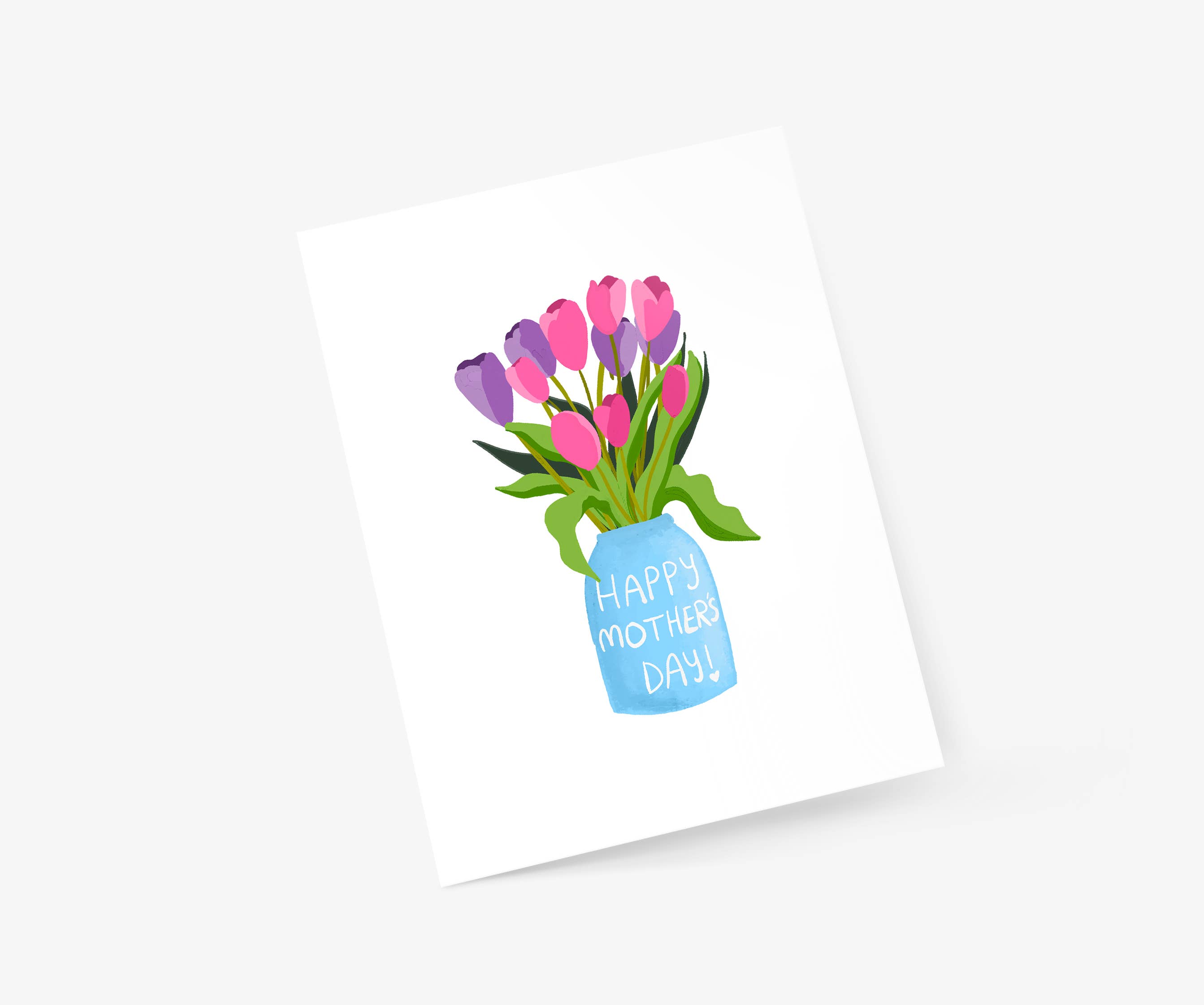 Footnotes - Wholesale Mother's Day Card - Happy Mother's Day - Vase - Mother's Day Card2