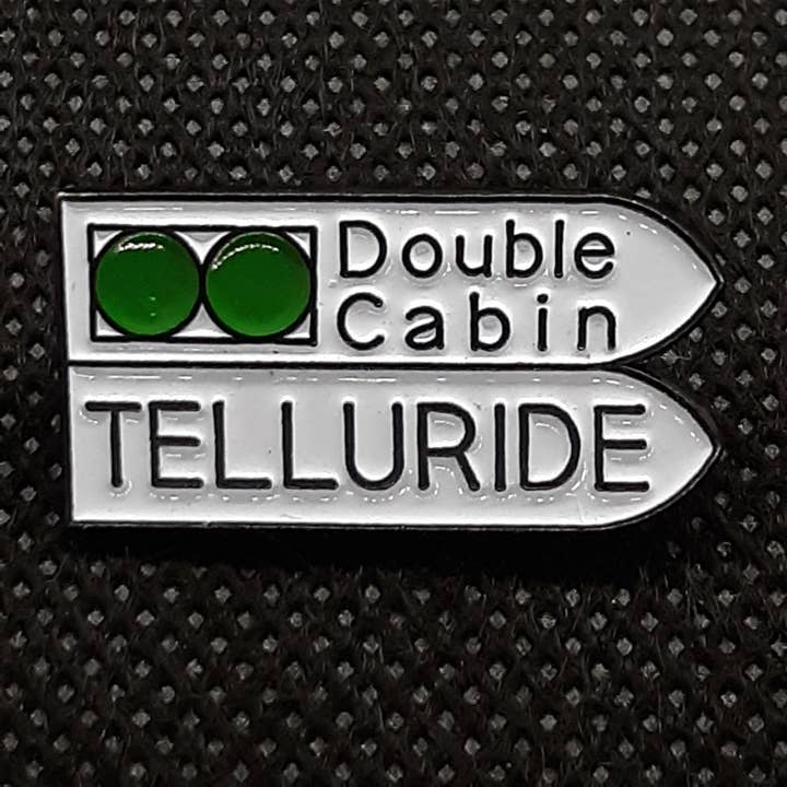 Pin - Vintage Telluride Double Cabin for wholesale by Fantastic Souvenirs, Gifts & Collectibles