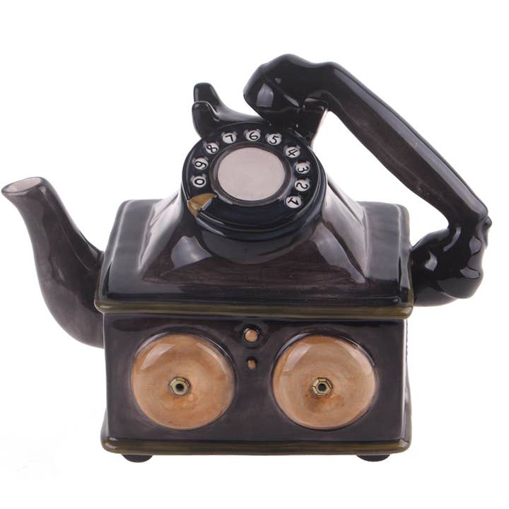 Théière téléphonique pour la vente par Blue Sky Clayworks