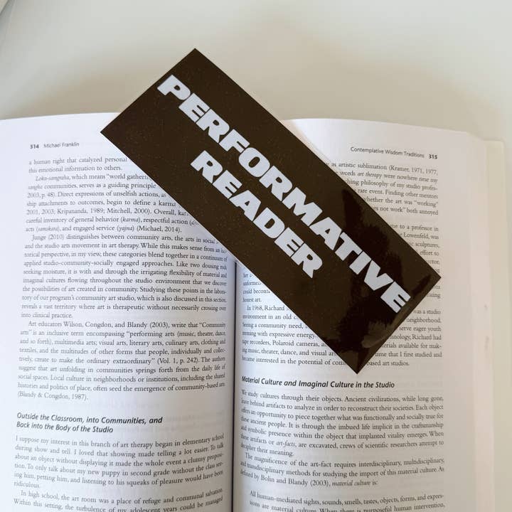 performative Leser-Lesezeichen für den Großhandel von Preslie & Such