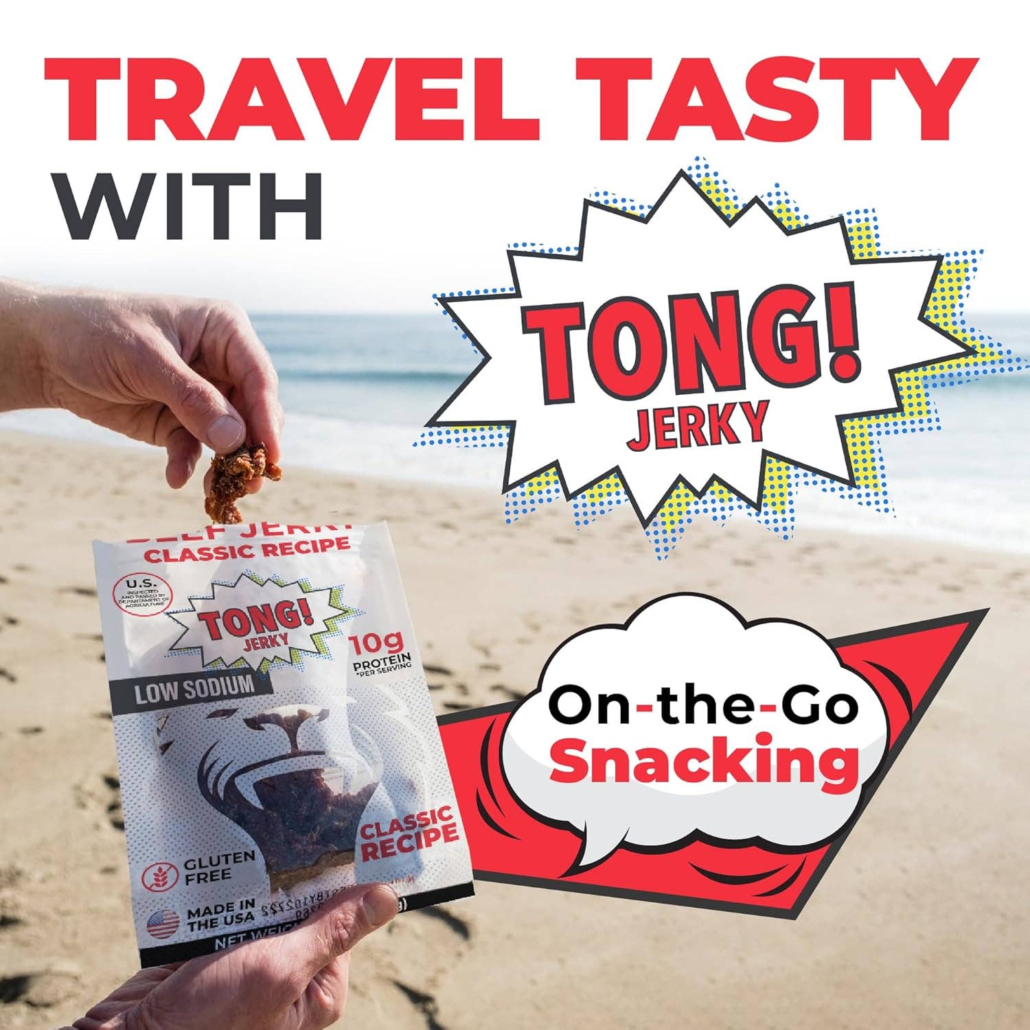 Tong Jerky - Wholesale Jerky - Beef Jerky - Keto, High Protein, Low Salt Gluten-Free3
