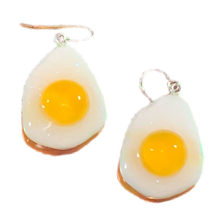 Orecchini uovo gommoso per la vendita all'ingrosso da parte di Glitterlimes