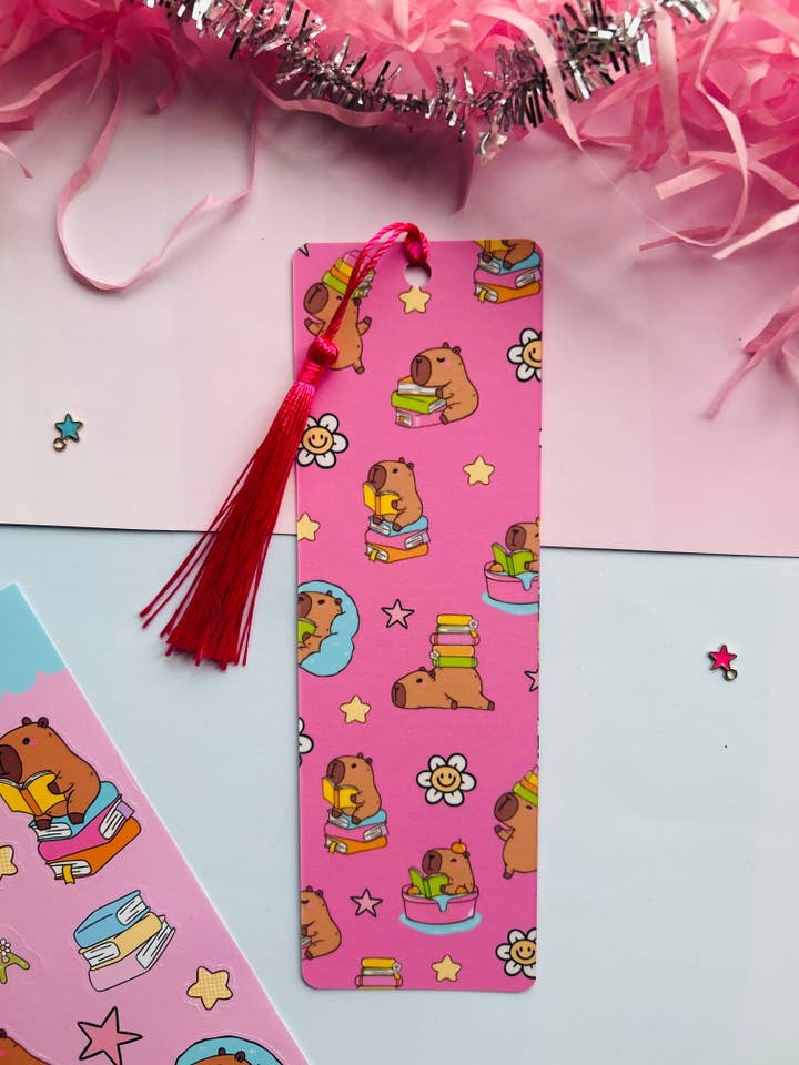 Capybara Bookmark – Cute Bookish Animal Page Marker for Readers for wholesale by TheBookShack