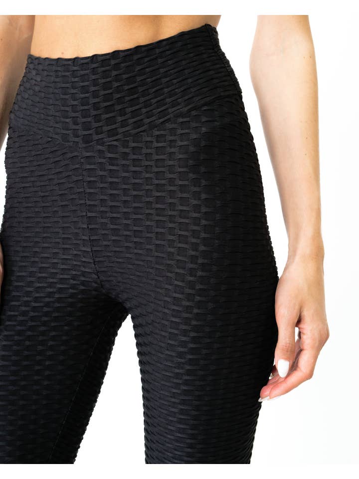 Lenawee Moda - Wholesale Athletic/Lounge Leggings - Women's - Bentley Leggings - Black6