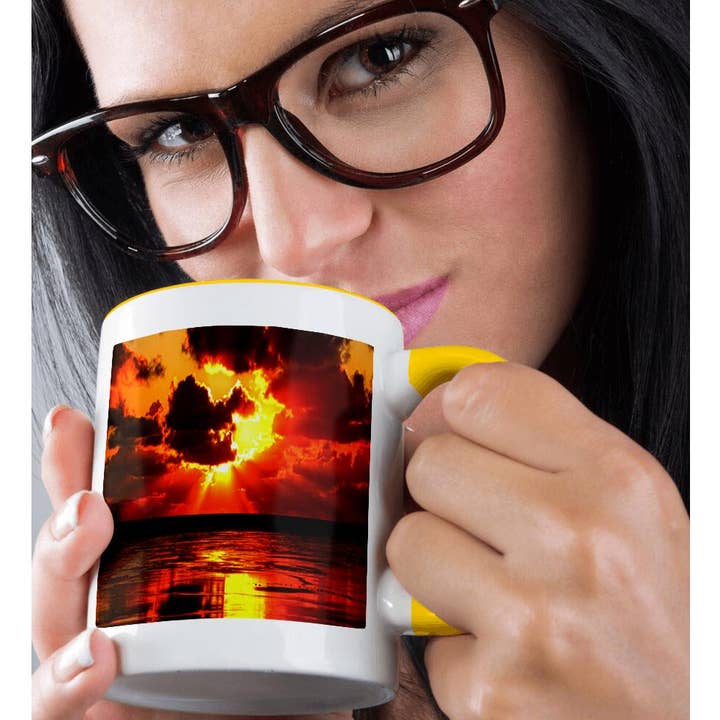 3dRose - Wholesale Coffee Mug - 3dRose, Cloudy Sunset, Mug1