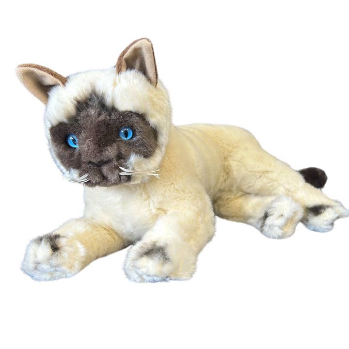 Mia - Burmese Cat Size 35cm/13.7" for wholesale by Bocchetta Plush Toys